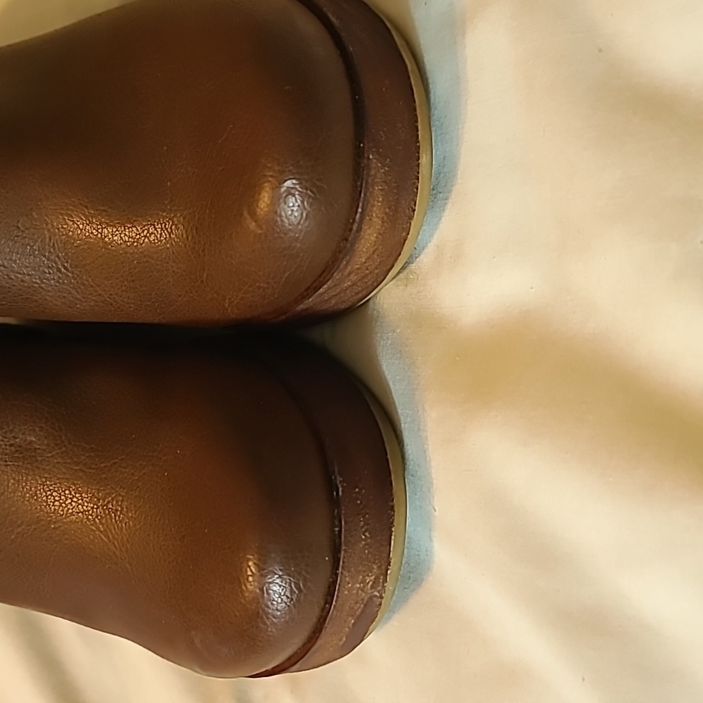 Kork-Ease Brown Leather Mule Clogs - Picture 2 of 7